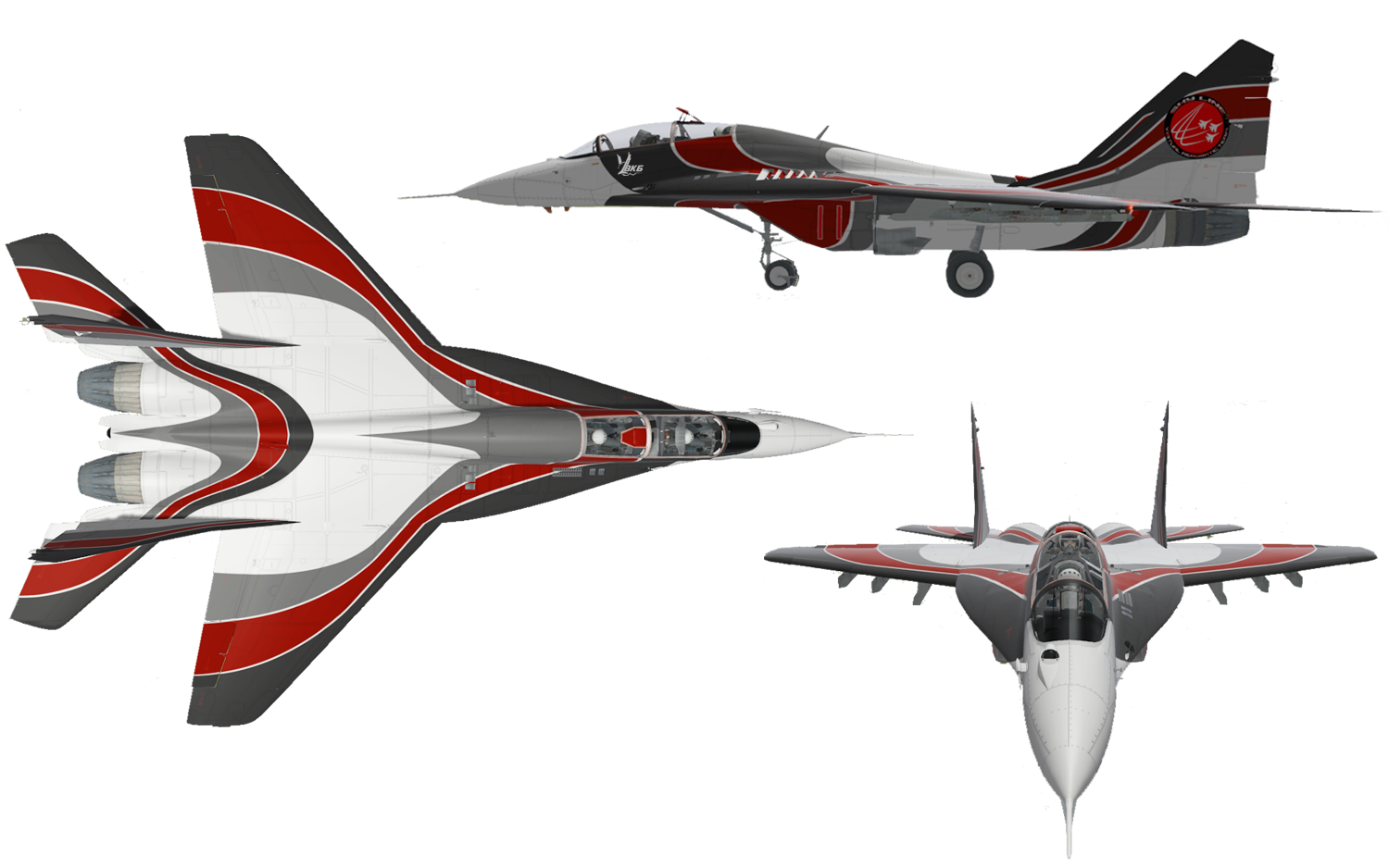 VAT Skyline MiG-29UB Technical Characteristics